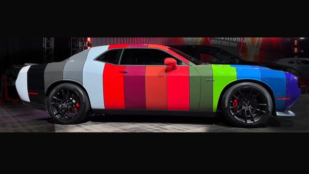 dodge-challenger-Multicolor Wrap